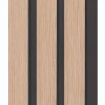 Piano Natürel Meşe/Siyah Duvar Lambiri (AP-090-157) küçük ürün görseli 1