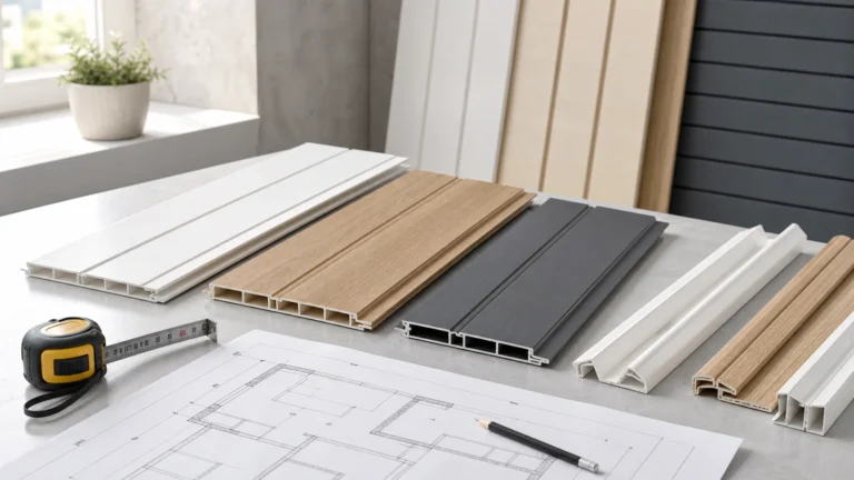 PVC lambiri fiyatları için panel, paket, profil ve metraj planlaması
